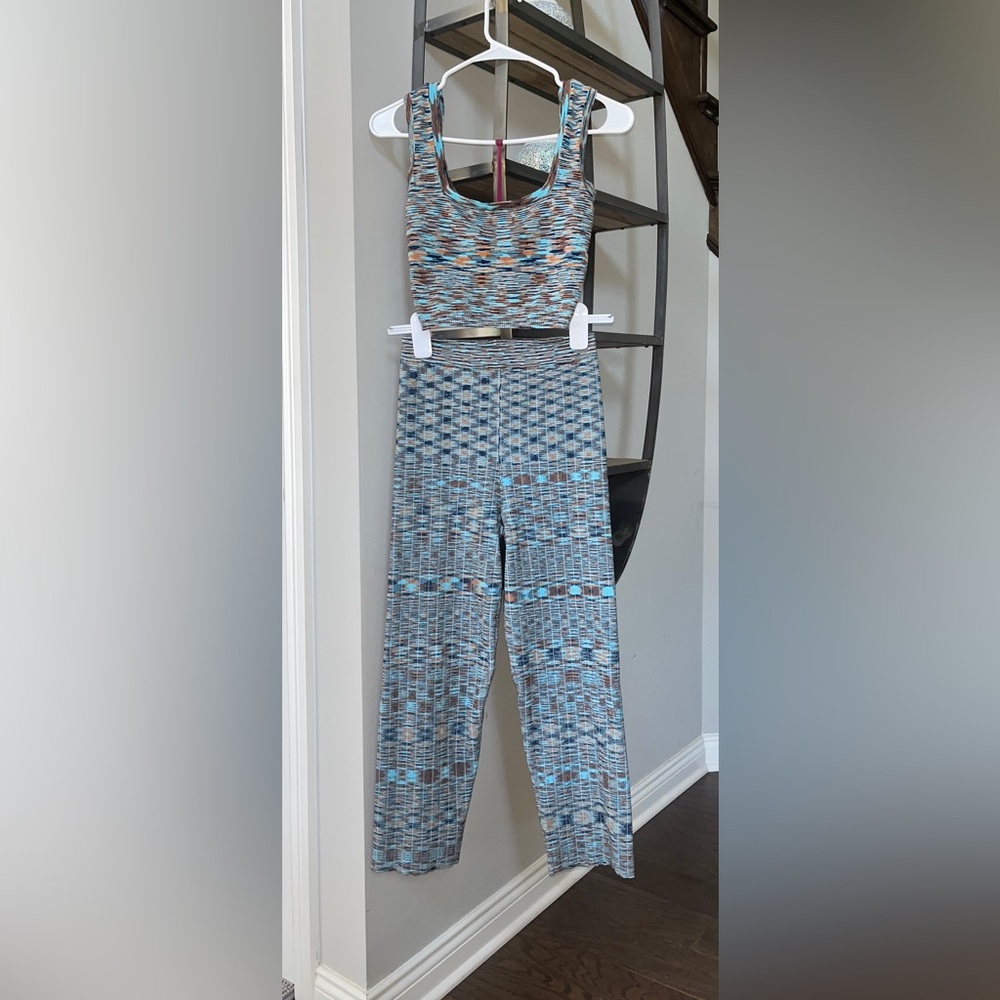 12th Tribe Cropped Tank and Pant Set